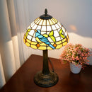 Axyaa Robin Series Stained Glass Desk Lamp