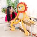 Axyaa Long Legged Animal Plush Toy Pillow - Lion Monkey Leg Doll Clip - Birthday Gift