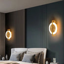 Axyaa Copper Luxe LED Wall Lamp for Aisle, Porch, Corridor, Cloakroom - Home Lighting