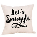 Axyaa Linen Pillow Cover 45X45CM - Decorative Cushion for Home Sofa