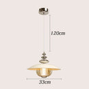 Axyaa Modern Dining Room Chandelier LED Pendant Ceiling Light
