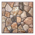 Axyaa 3D Faux Stone Tile Sticker for Kitchen and Bathroom Walls