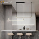 Axyaa LED Dining Room Ceiling Lamp - Modern Stylish Strip Design