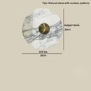 Axyaa LED Round Stone Wall Lamp for Bedroom Interior Lighting