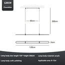 Axyaa Minimalist LED Pendant Light for Modern Living Room & Bar Counter