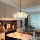 Axyaa Acrylic LED Flower Pendant Chandelier for Home Decor