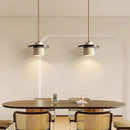 Axyaa Yellow Travertine Hanging Line Lamp | Wabi Sabi Style Bedroom Pendant Light