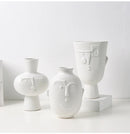 Axyaa Gold Ceramic Vase: Modern Living Room Decor, Dining Table Centerpiece