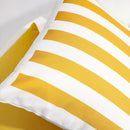 Axyaa Velvet Stripe Pillow Covers 18x18inch Nordic Decor Case for Couch Bed