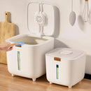 Axyaa Rice & Flour Storage Container | Sealed Grain Organizer Bin