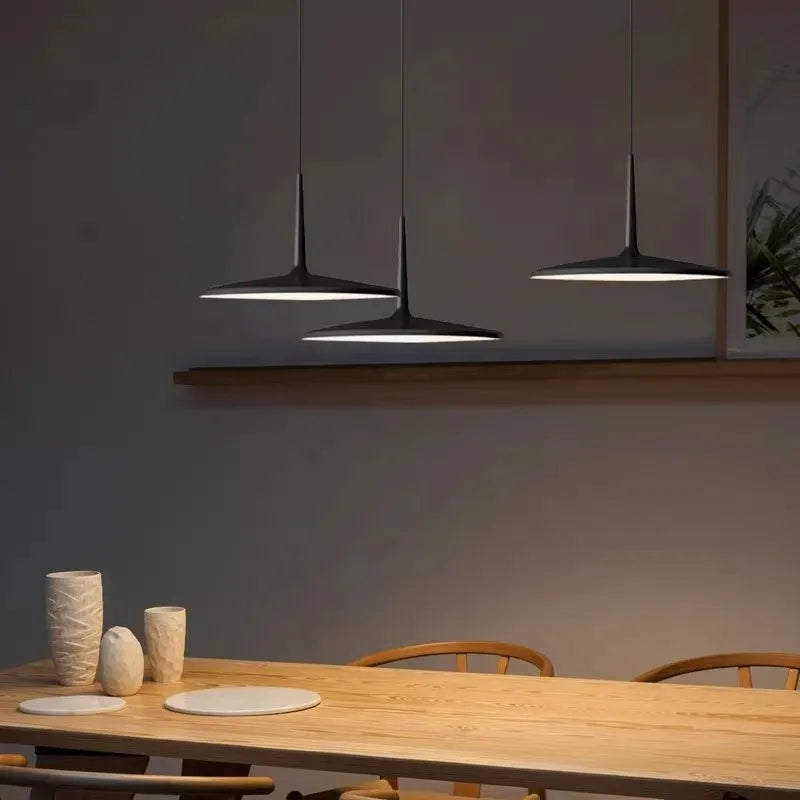 Axyaa Skan Pendant Lamp: Danish Design Minimalist Light for Living Room, Study, Coffee Shop