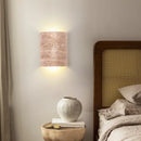 Axyaa Yellow Travertine Wall Lamp LED Sconces Living Room Decor