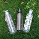 Axyaa 500ml Sports Water Bottle with Time Mark, Leak-proof & Portable Fitness Bottle
