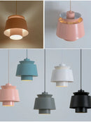 Axyaa Modern Macaron LED Pendant Chandelier for Home and Commercial Decor