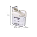 Axyaa Large Capacity Grain Storage Tank for Kitchen - Efficient, Sealed, & Moisture-Proof
