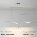Axyaa Modern Minimalist Curve LED Pendant Light for Dining Room, Bar, Kitchen - Home Decor Fixture