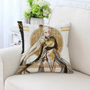 Axyaa Anime Pillow Cover 45x45, Decorative Cushion for Sofa, Bed, Home Decor