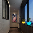 Axyaa 16-Color Waterproof Desk Lamp With Remote Control Plant Pot Table Light