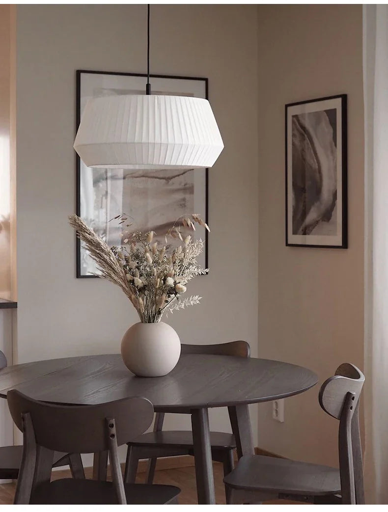 Axya Wabi Sabi Fabric Pendant Lamps