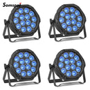 Axyaa 14LEDs RGBW Par Lights for Stage Effect at Party, Concert, Wedding