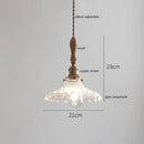 Axyaa LED Pendant Light Fixture for Home Decor Bedroom Living Dining Room