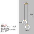 Axyaa Modern Nordic Chandelier for Bedroom and Restaurant