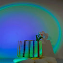 Axyaa Sunset Light Projector Floor Lamp Night Light 360° Rotation 16 Colors