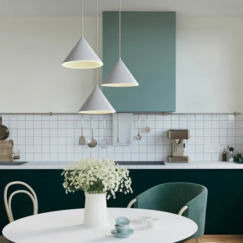 Axyaa Nordic LED Pendant Lights for Home Decor and Kitchen Lighting