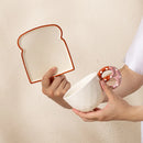 Axyaa Ceramic Bread Coffee Mug Set with Saucer - Big Easy Drinking Cups