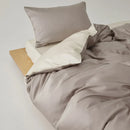 Axyaa Soft Lyocell Queen Bedding Set with Sheets, Natural Plant Fiber Quilt Cover