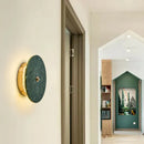 Axyaa Marble Sconce Light: Elegant LED Wall Lamp for Bedroom, Living Room & Entryway