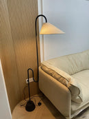 Axyaa Music Note Designer Vertical Floor Lamp - Scandinavian Style Vintage Living Room Lighting