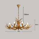 Axyaa Modern Pendant Chandelier for Indoor Dining Room Lighting