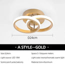 Axyaa LED Aisle Ceiling Light: Modern Nodic Home Lighting for Bedroom, Living Room, Balcony