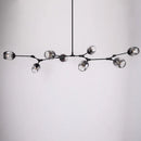 Axyaa Luxe Gold Glass Ball Pendant Lights for Stylish Home Dining Decor