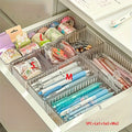 Axyaa Drawer Desk Organizer Set for Office Supplies and Cosmetic Storage