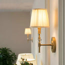 Axyaa Luxury Copper Wall Lamp for Elegant Living Spaces and Bedrooms