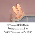 Rabbit Night Light by Axyaa: USB Powered LED Lamp for Kids' Bedroom & Baby Nursery