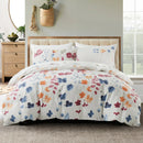 Leaf Plant Duvet Set, Boho Quilt Cover, Home Bedding by Axyaa