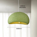 Axyaa Wabi Sabi Scandinavian Pendant Lamp in Green Grey for Living Room
