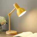 Axyaa Nordic Wooden Table Lamp with LED for Home Decor