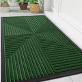 Axyaa Rubber Entrance Doormats: Non-slip Heavy Duty Outdoor Mats