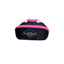 Axyaa Color-Block Makeup Bag with Partitioned Compartments & Waterproof Design