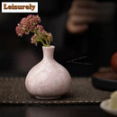Axyaa Crystal Glaze Water Drop Vase Vintage Hydroponics Plant Pot Flowerpot