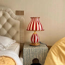 Axyaa Retro Art Ceramic Table Lamp LED Decor for Living Room, Bedroom, and Study