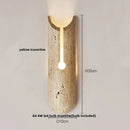 Axyaa Terrazzo Stone LED Wall Light for Bathroom Porch Hallway Waterproof Bedside Lamp