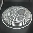 Axya Seamless Aluminum Pizza Screen Pan Baking Tray Net Bakeware Kitchen Tools