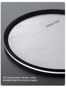 Axyaa LED Ceiling Lamp Modern Nordic Style Ultra-Thin Design for Living Room, Dining Room