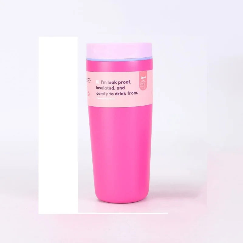Axyaa Stainless Steel Vacuum Coffee Cup, 20oz Fashionable & Portable Sports Cup