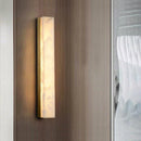 Axyaa Spanish Marble Wall Lamp: Elegant LED Alabaster Lighting for Restaurant and Living Room